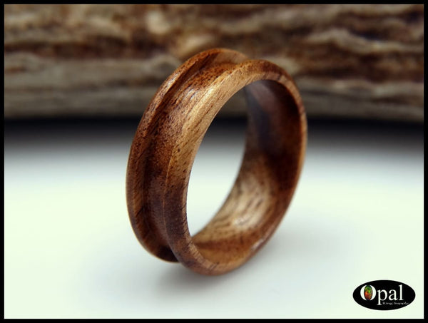 Ring Core - Zebrawood Blank for Inlay