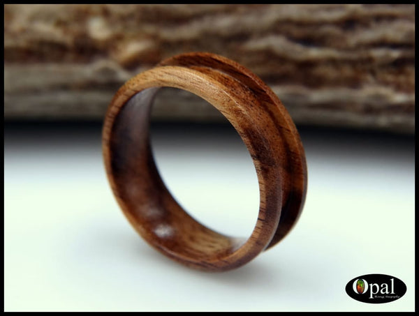 Ring Core - Zebrawood Blank for Inlay
