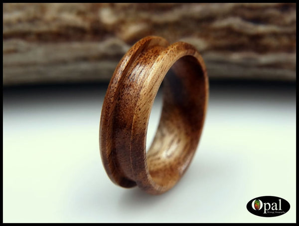 Ring Core - Zebrawood Blank for Inlay