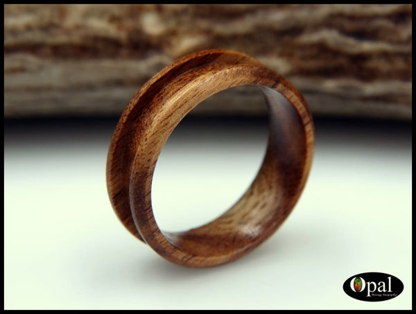 Ring Core - Zebrawood Blank for Inlay