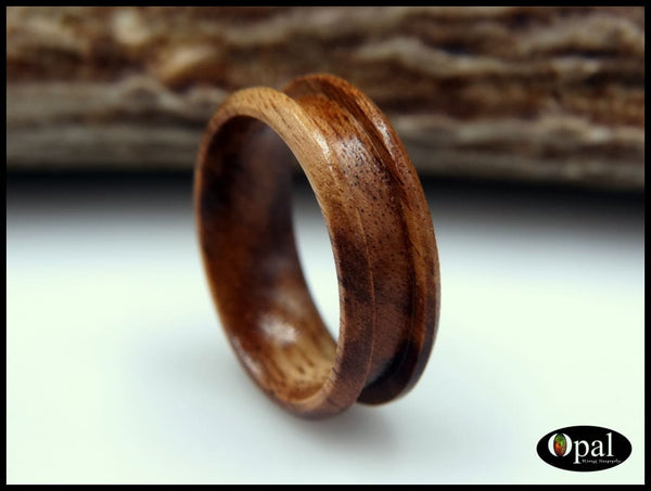 Ring Core - Zebrawood Blank for Inlay